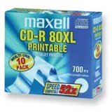 CD-R 700MB 52x 10SP 624027 MAXELL