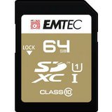 SDXC 64GB Cl10 UHS-I EliteGold EMTEC